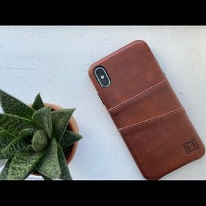 Barley used faux leather wallet case